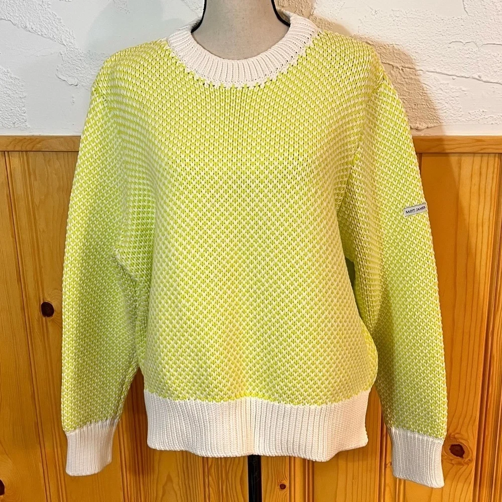 Saint James Talmont Chunky Sweater Sz-46/XL